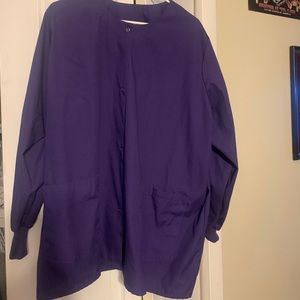 Scrub jacket size 2xl
